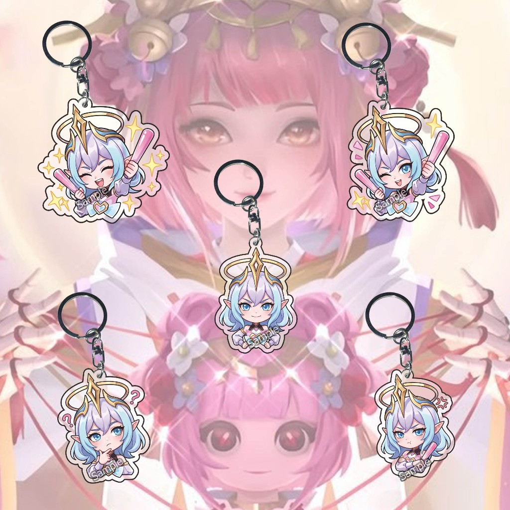 key chain mobile legend Angela Starlight  - Ganci - Key Chain - Anime - sorvenir