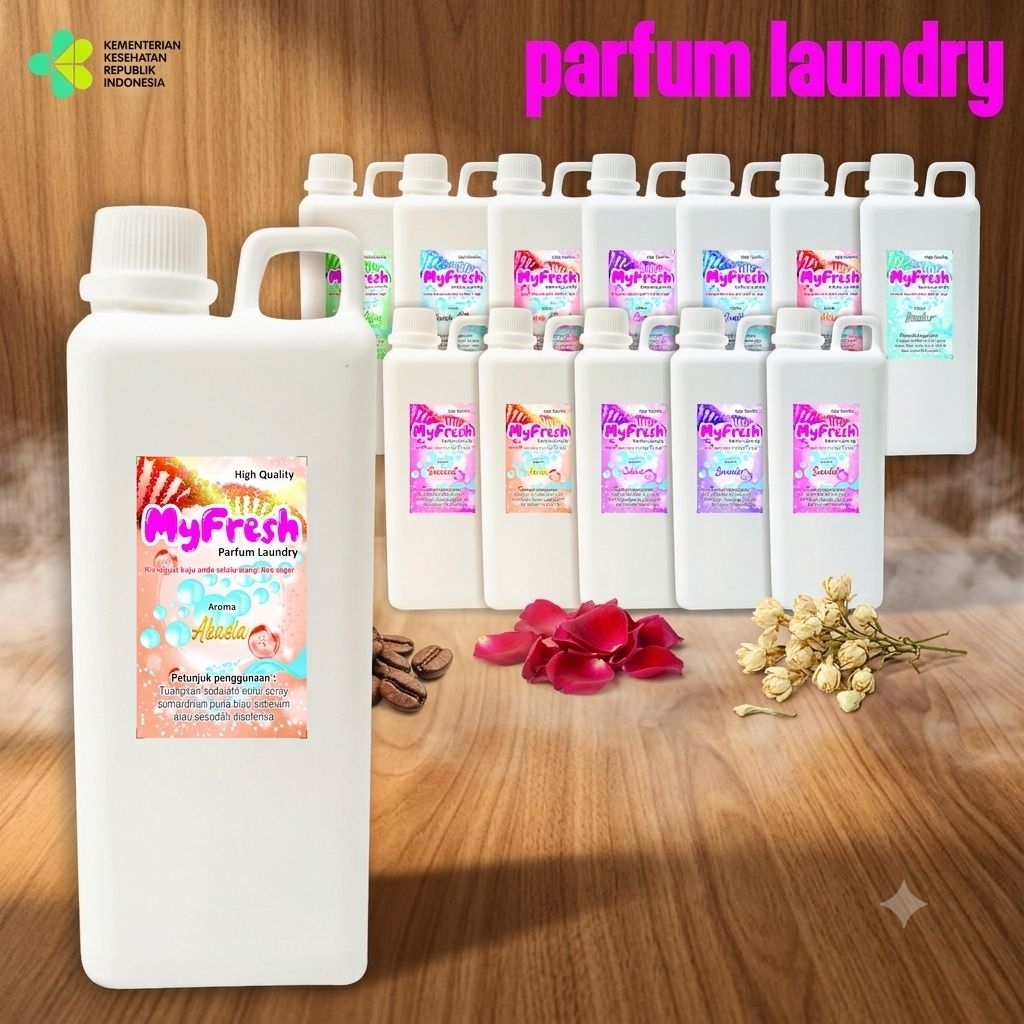 cod Parfum laundry tahan lama super aroma menyenangkan kemasan 1 liter