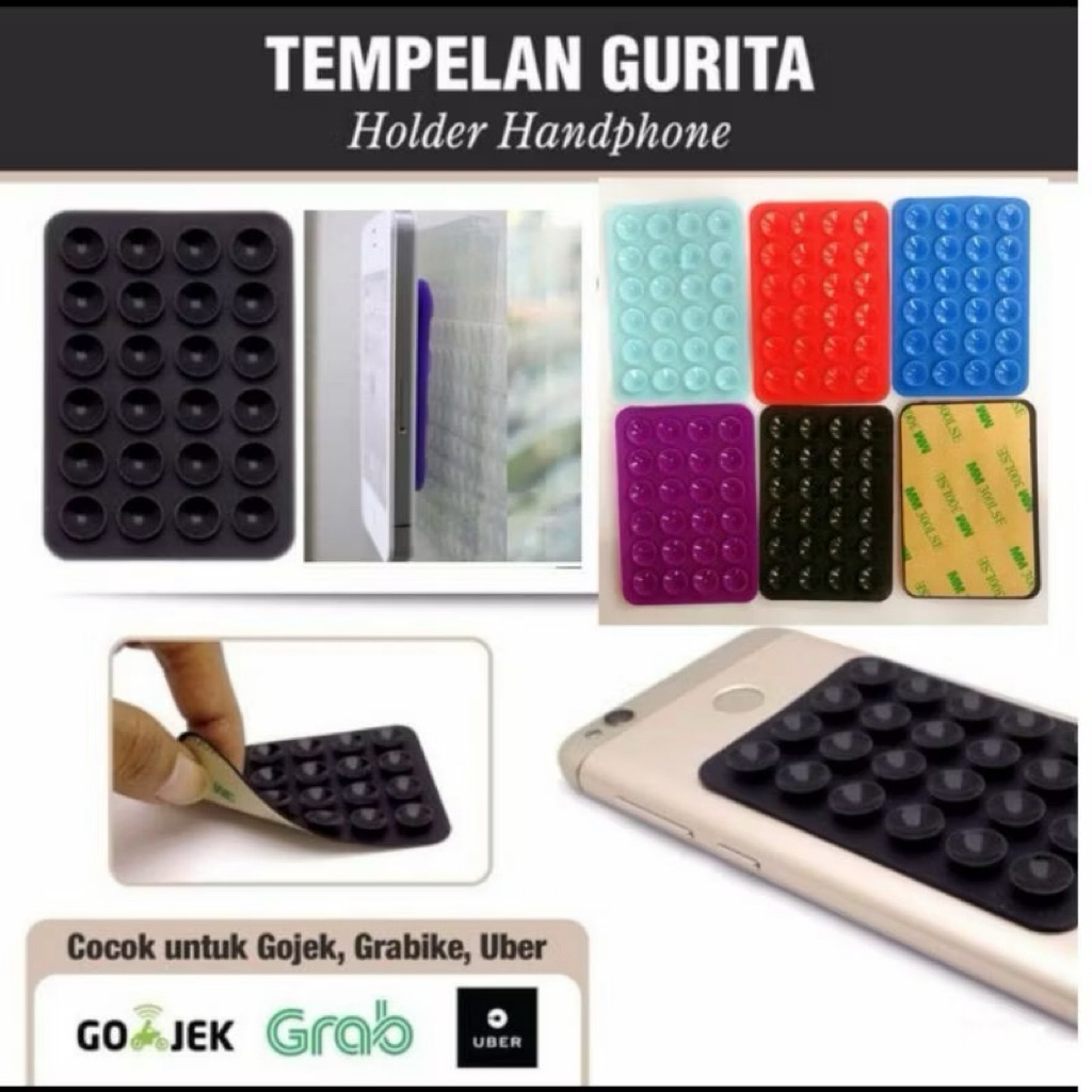 (GROSIRAN) Gurita HP Tentakel Perekat Tempelan HP