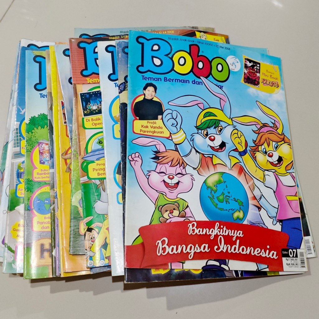 Majalah Bobo Tahun 2008-2009
