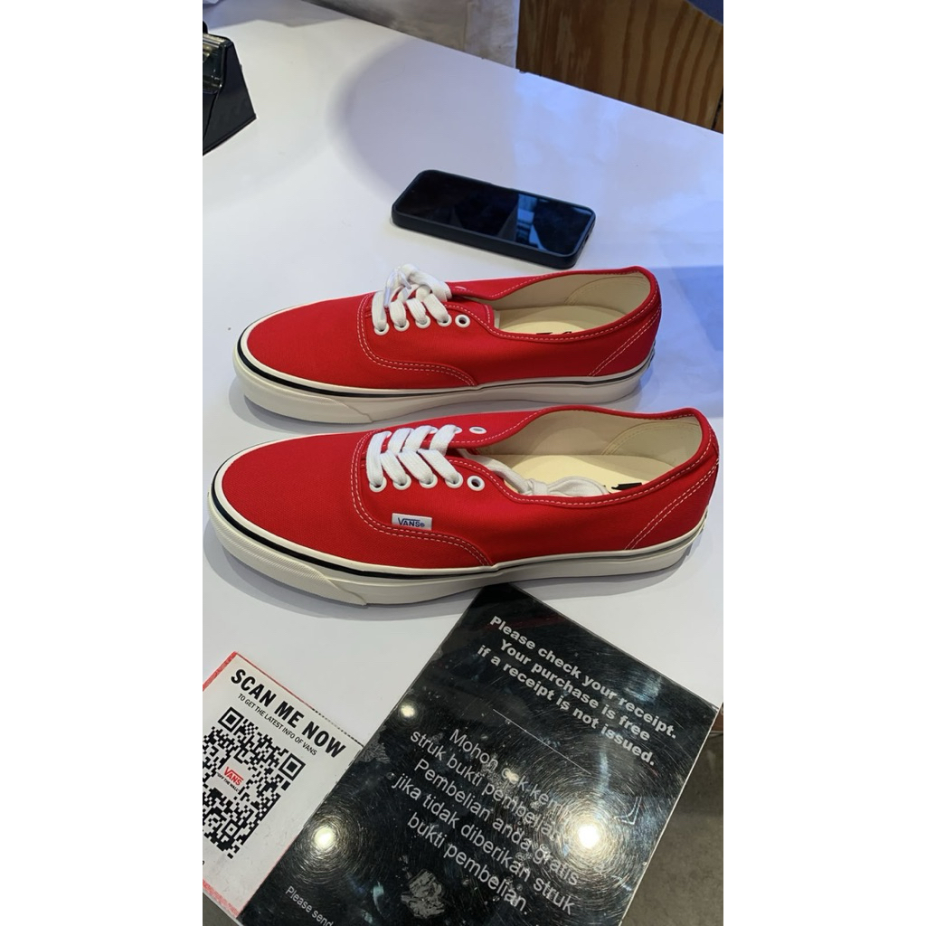 Vans Lx Authen Reissue 44 Red