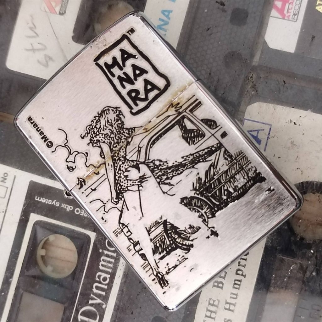Zippo Japan MANARA F - 2012 Rare Langka