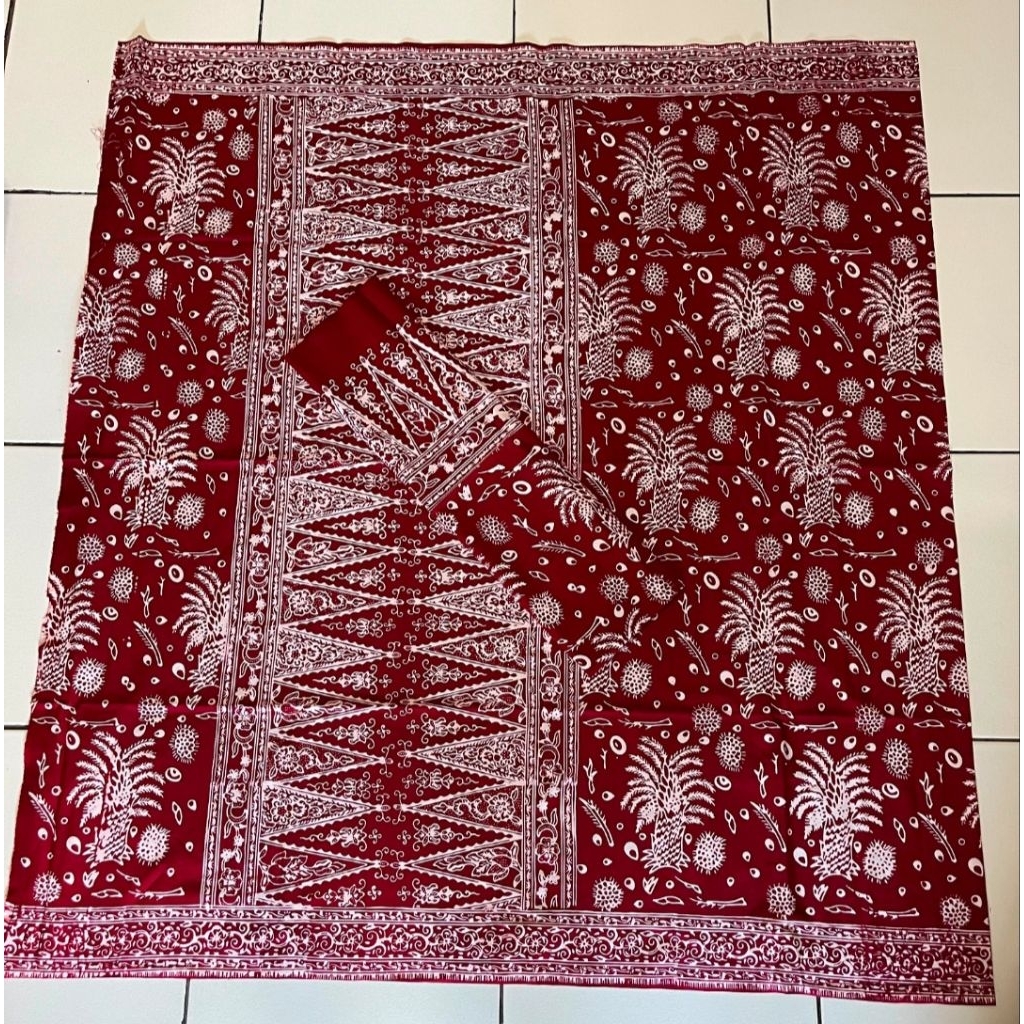 Batik Jambi Kain Setelan Selendang