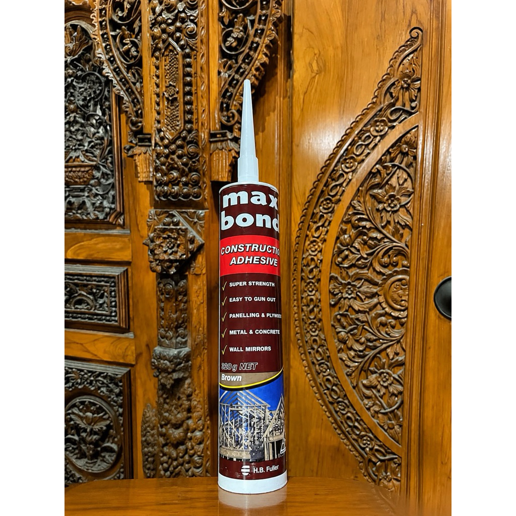 DISKON MAXBOND LEM CERMIN SEALANT KAYU COKELAT SEALANT NETRAL WARNA COKLAT SEALANT CERMIN