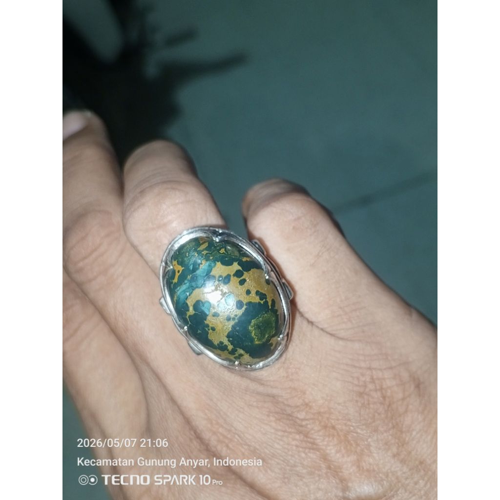 NATURAL NOGOSUI motif pyrus serat emas