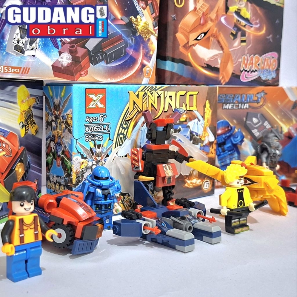 GO - Mainan lego karakter / Lego Ninja / Lego Dragon