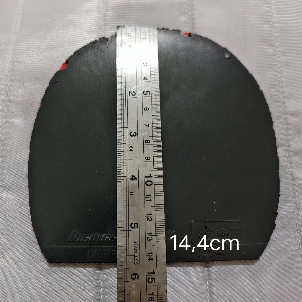 Karet Pingpong Butterfly Dignic 80 Bekas Penholder (Pendek)