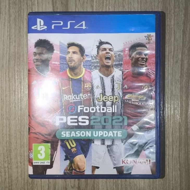 BD Disc Kaset PES 2021 PS4 Second