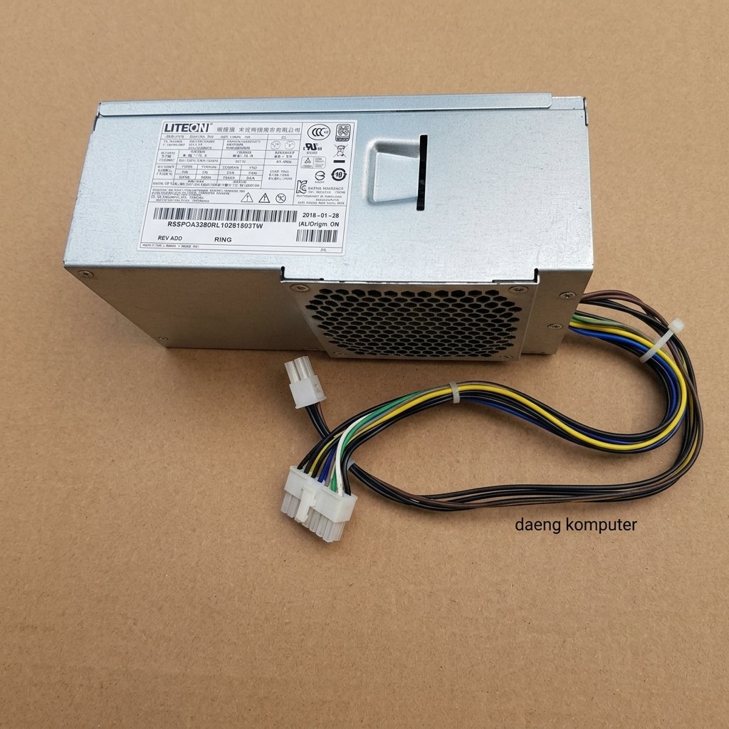 PSU Power Supply PC Lenovo Mini 14 Pin Liteon 180W 240W Original Garansi M93P M92P M83 E73