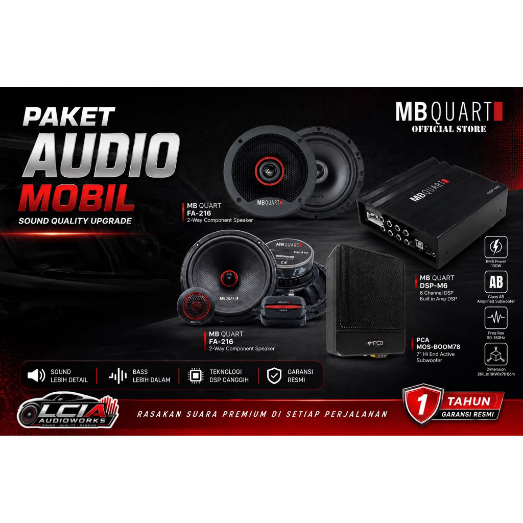 Paket Audio MB-Quart