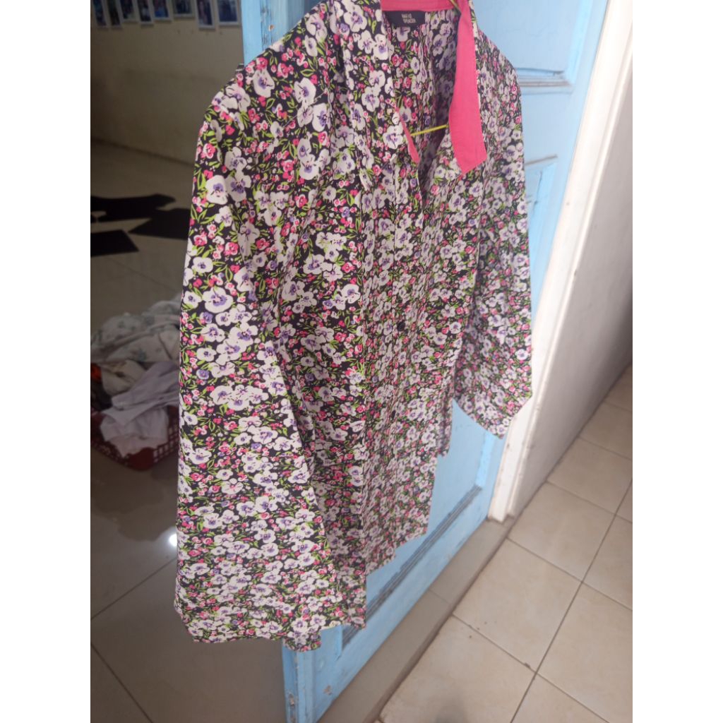 atasan wanita kemeja MARK & SPENCER size 14