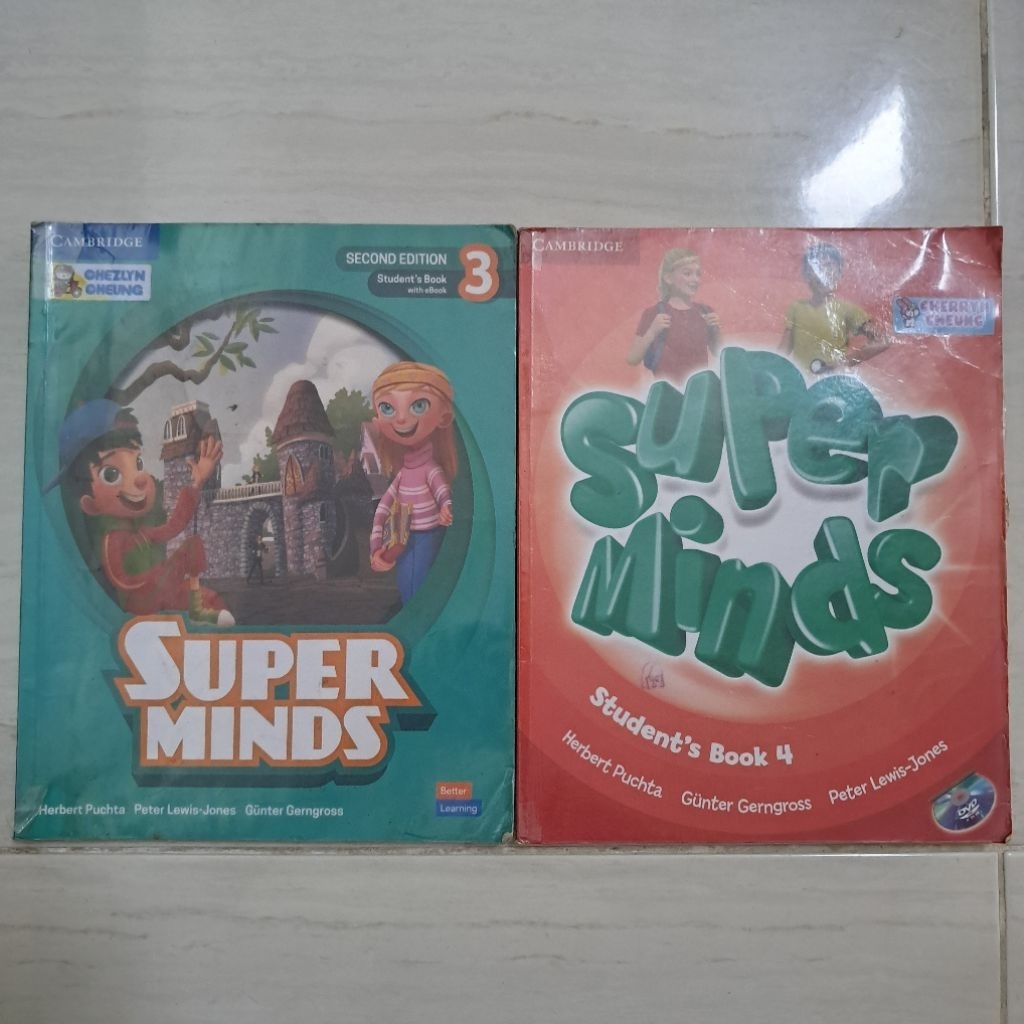 Buku Super Minds Cambridge 3 4 SuperMinds Preloved