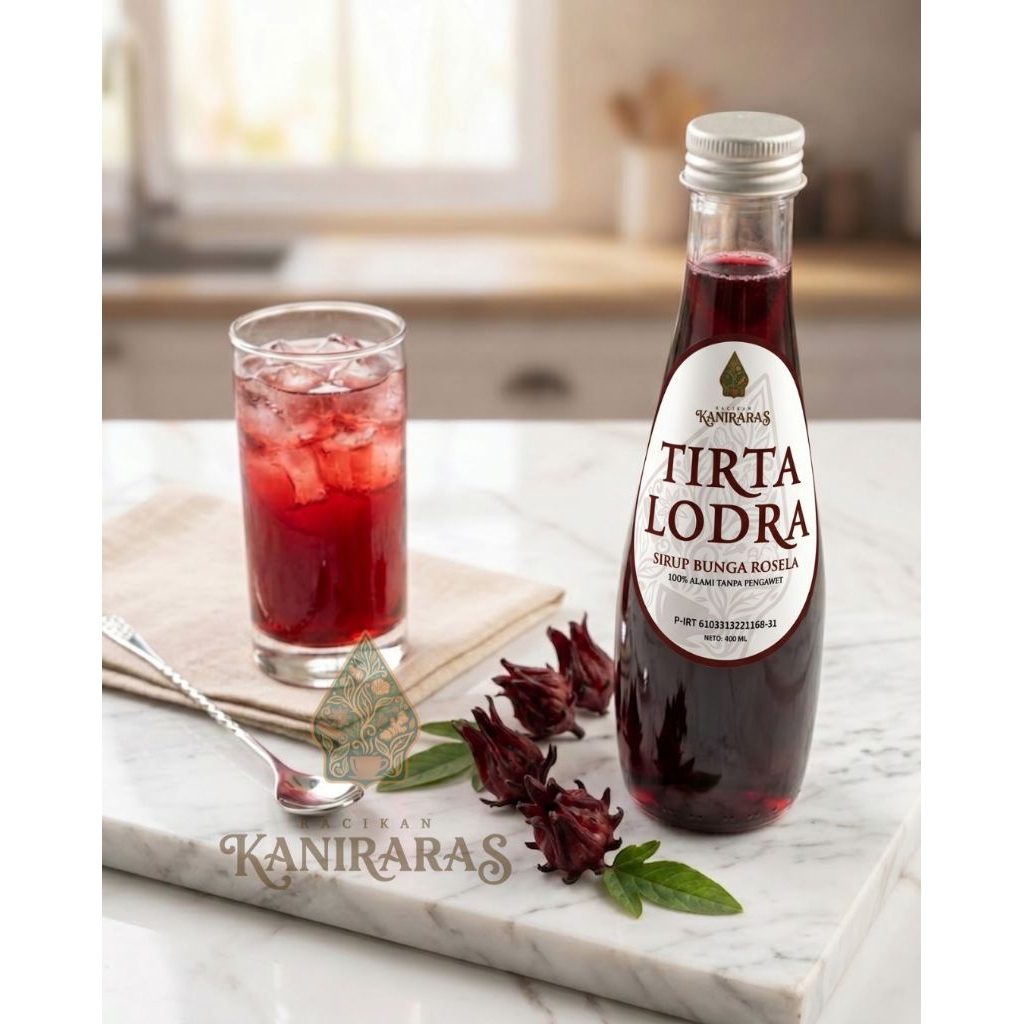 Sirup Bunga Rosella - Tirta Lodra
