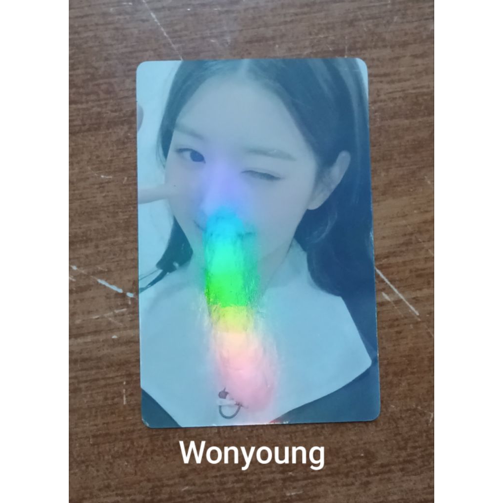 Wonyoung photocard