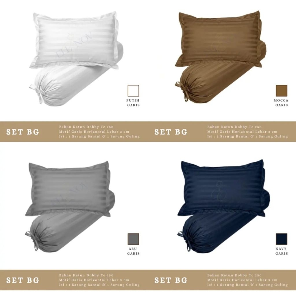 SARUNG BANTAL & GULING DOBBY [TC300]
