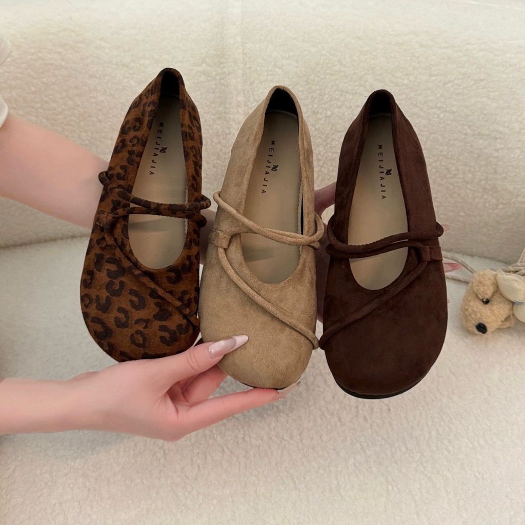 [COZY] Juju Sepatu Flat Model Terbaru Sol Lembut Sepatu Balet Wanita