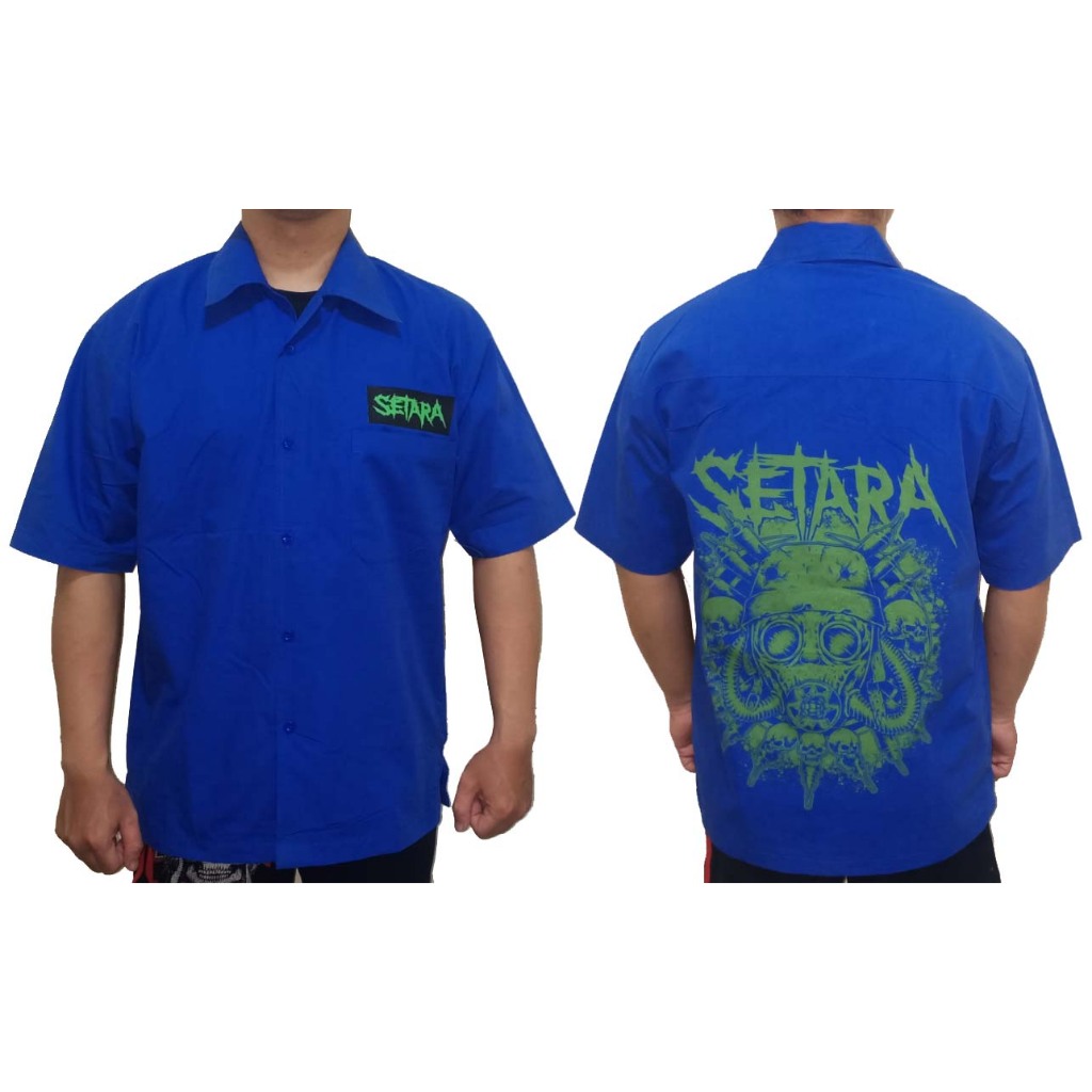 Kemeja Band Setara kemeja punk
