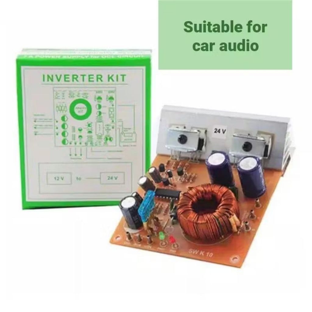 ORIGINAL KIT INVERTER 24V CT INPUT 12V 12 VOLT OUT 24V CONVERTER DC TO DC ORIGINAL BELL BGR