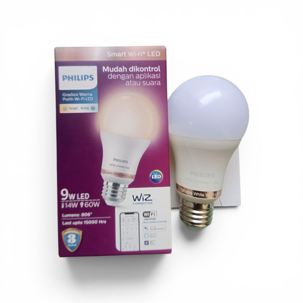 Lampu led smart WIZ PHILIPS 9watt