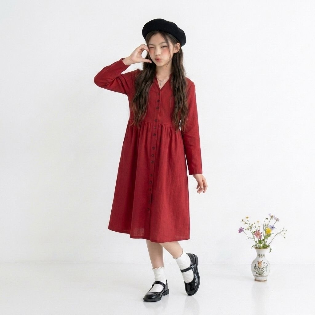 Alyce Baju Anak Santai Outfit Pantai Anak Simple Pakaian Anak Perempuan Terbaru Ro