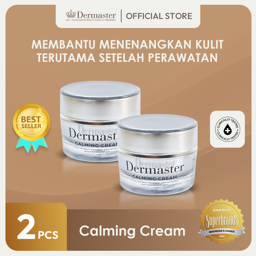 Dermaster Calming Cream (2 Pcs) - 10gr