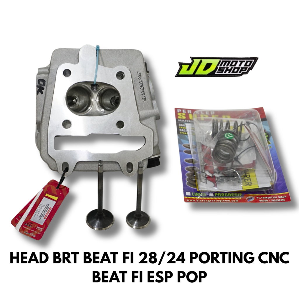 SUPER HEAD BRT BEAT FI 28/24 PORTING CNC BEAT FI ESP POP PORTING CNC GOLF CYLINDER HEAD BRT FI
