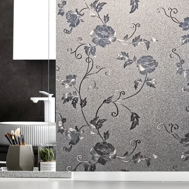 COD Home - Stiker jendela 3D elektrostatik tanpa lem, stiker jendela tahan panas, wallpaper kaca tah