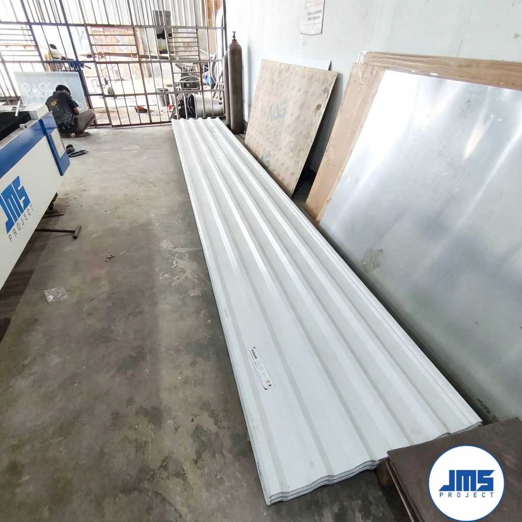 Alderon 830 Atap UPVC Gelombang Berongga Double Layer
