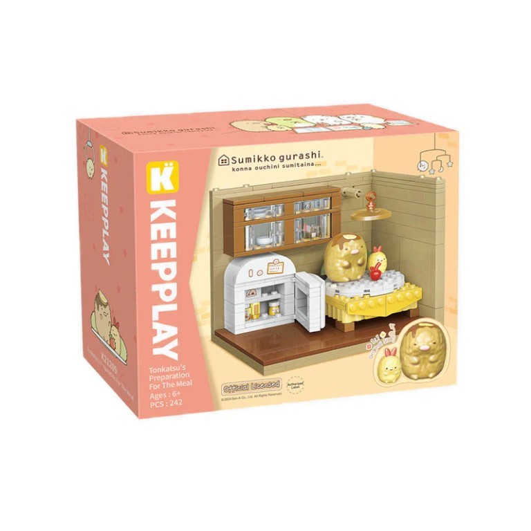 KEEPPLAY SUMIKKO GURASHI KONNA OUCHINI SUMITAINA TONKATSU PREPARATION FOR THE MEAL ORIGINAL 242 PCS 