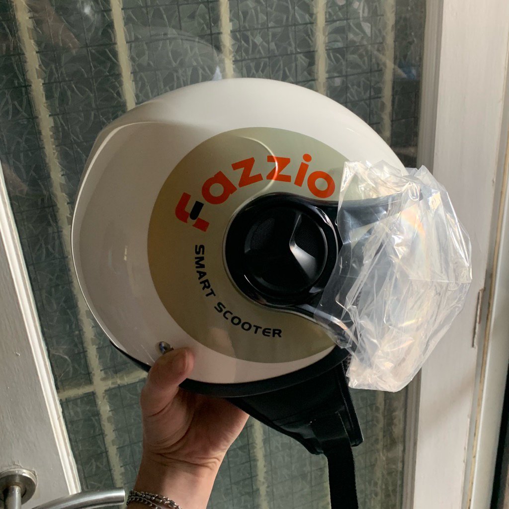 Helm Yamaha Fazzio Putih Original