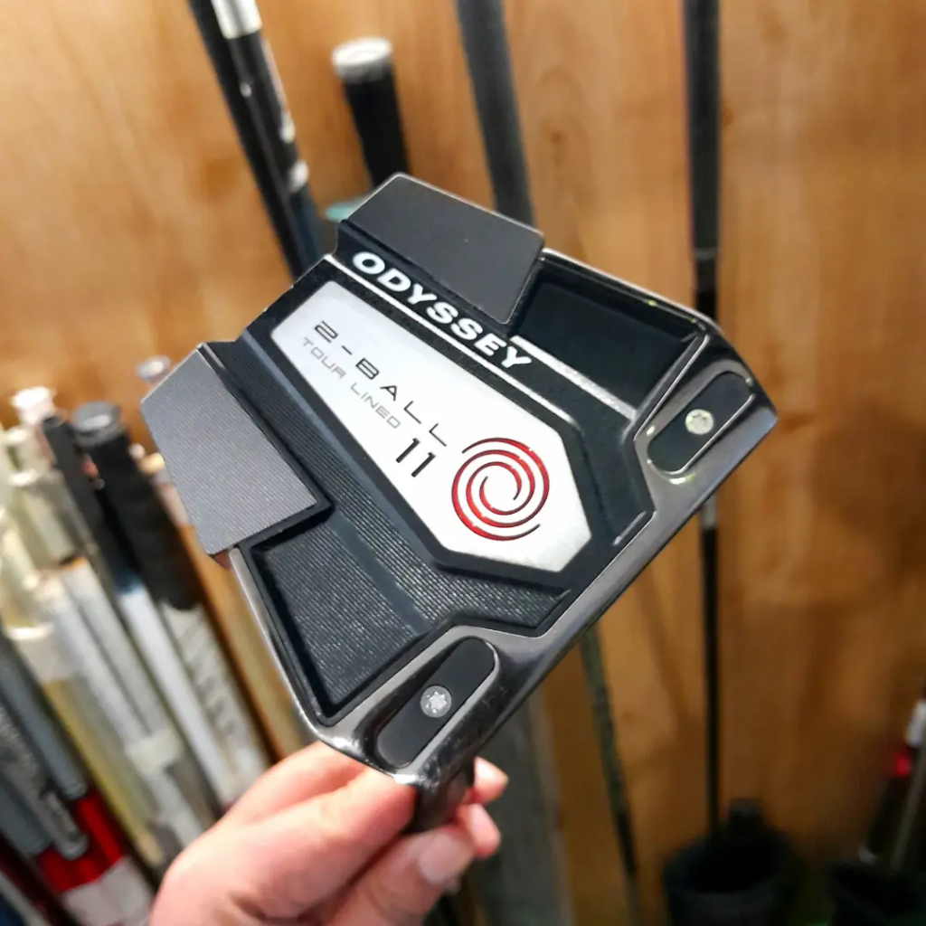Stick Golf Putter Odyssey 2-ball Tour Lined (Upgraded Shaft) GOOD CONDITION