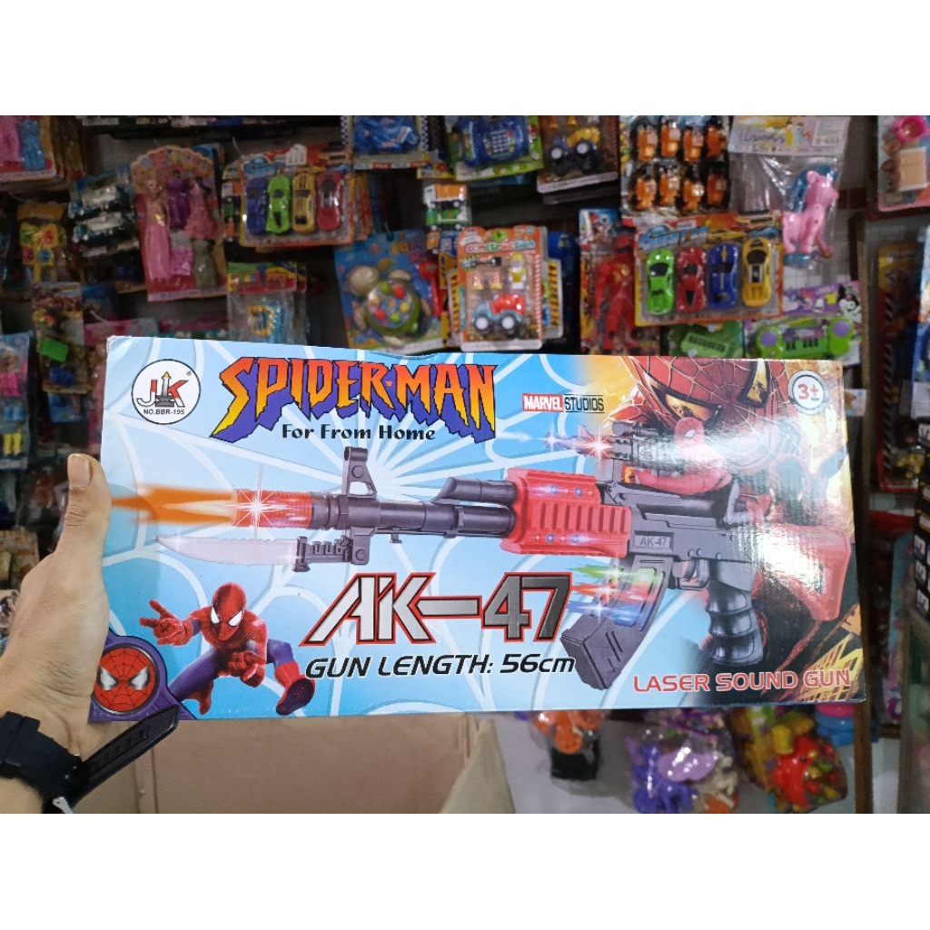mainan tembak suara Ak-47
