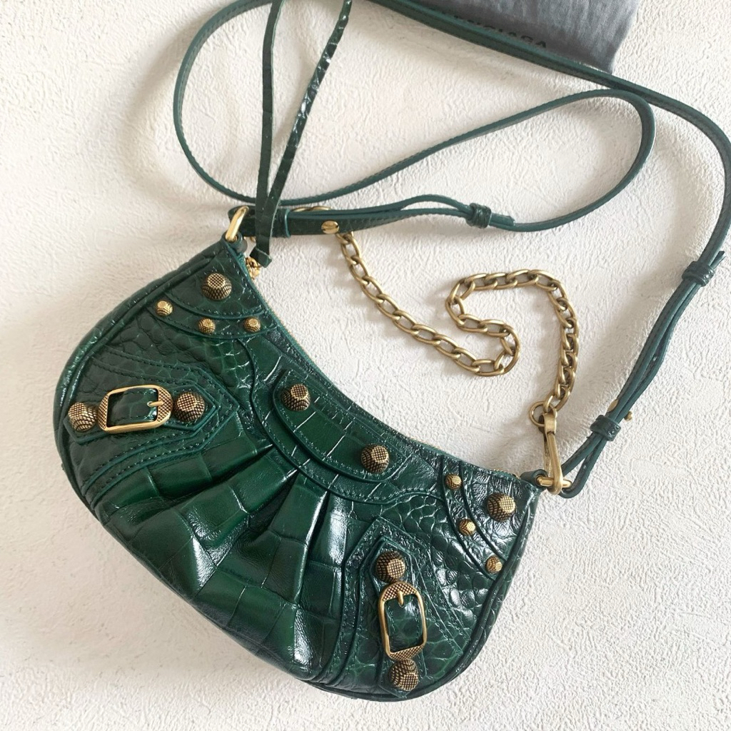 tas balen le cagole & hourglass top handle