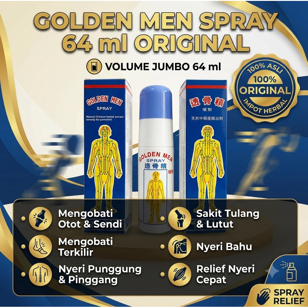 GOLDEN MEN SPRAY 64 ML ORIGINAL