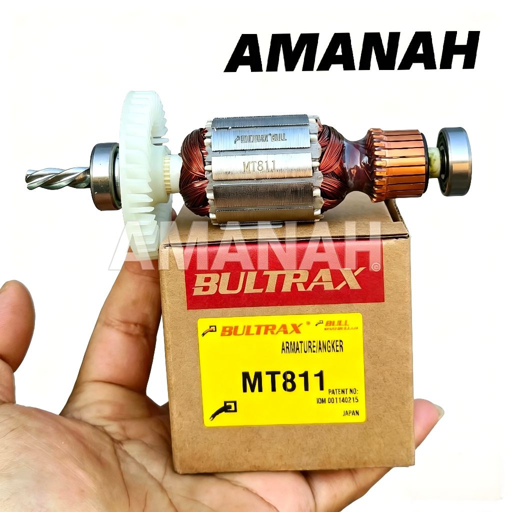 Angker armature bull MT811 for mesin bor makteck 13mm