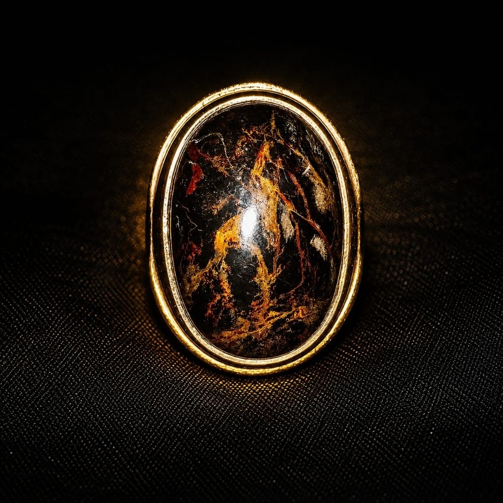 Cincin Batu Alam GelapNgampar Prabu ( cek foto )
