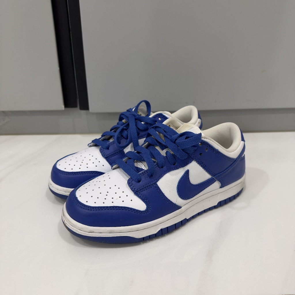 Nike Dunk Low Retro White Blue Size 37.5 Sneakers Second