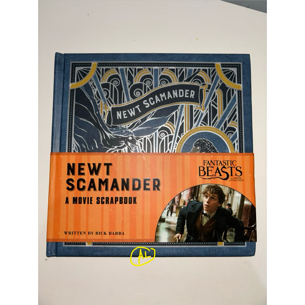 (Preloved) Fantastic Beast: Newt Scamander A Movie Scrapbook
