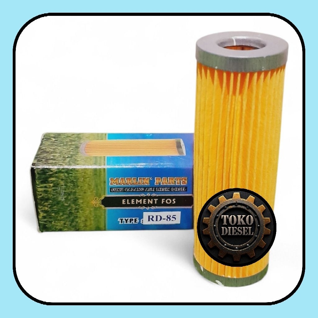 Elemen FOS filter solar mesin diesel kubota RD85 RD65 RD 85 RD 65