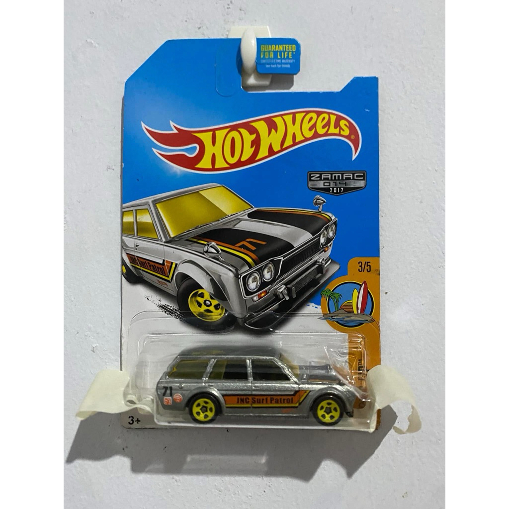 Hotwheels Datsun Wagon 510 ZAMAC