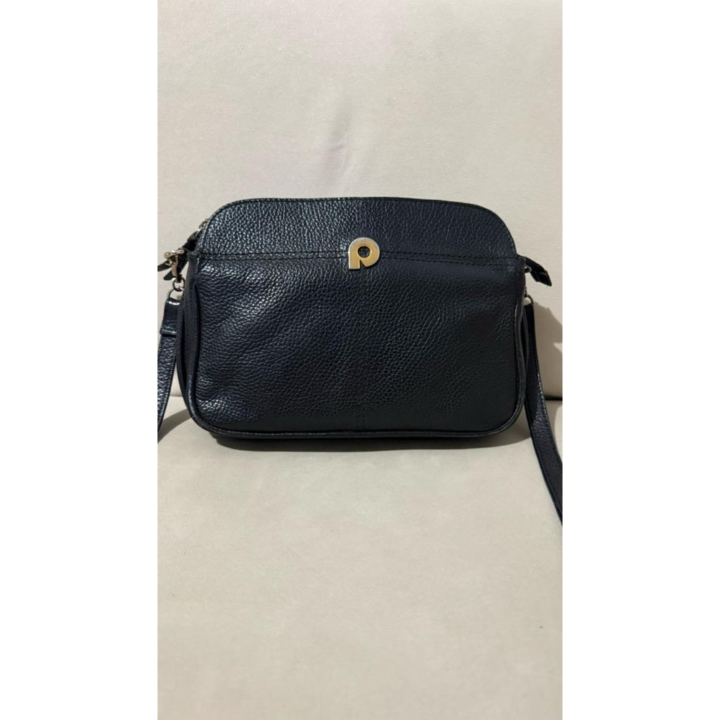 TAS SELEMPANG PAPILLON SECOND,TAS KULIT PAPILLON K3291 WARNA TAS HITAM