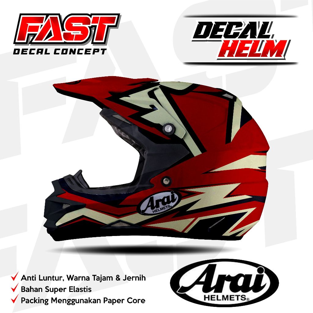 Decal stiker helm KYT CROSSOVER Fullface  Motif Racing Livery  HELM KYT CROSSOVER Design Sticker ABS