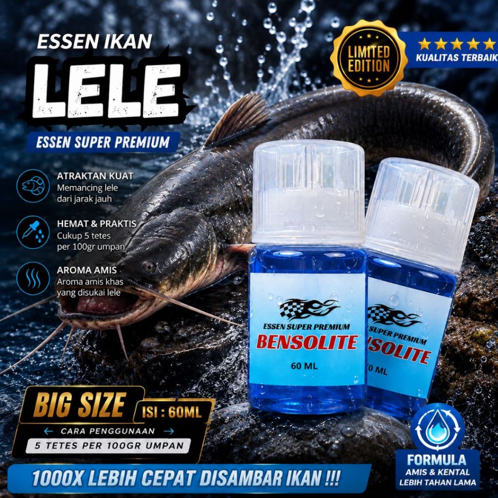 Essen Premium Ikan Lele | Essen Sultan Bonsolite Siap Juara Lebih Cepat