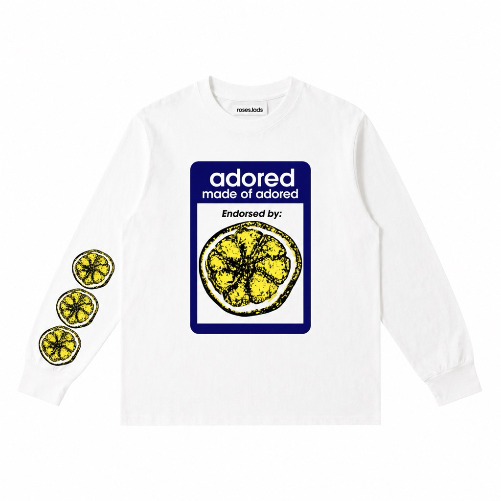 Adored ado putih longsleeve