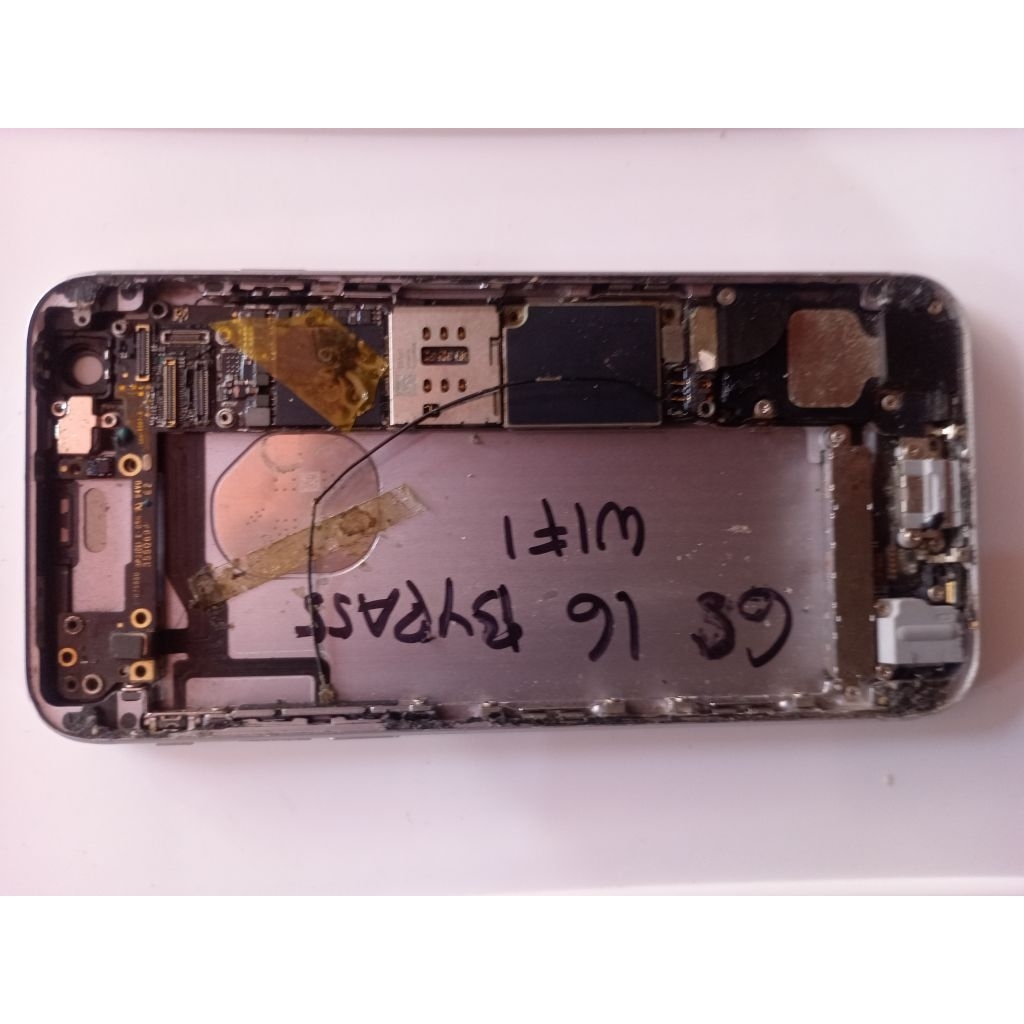 mesin iphone 6s 16gb bypass wifi only