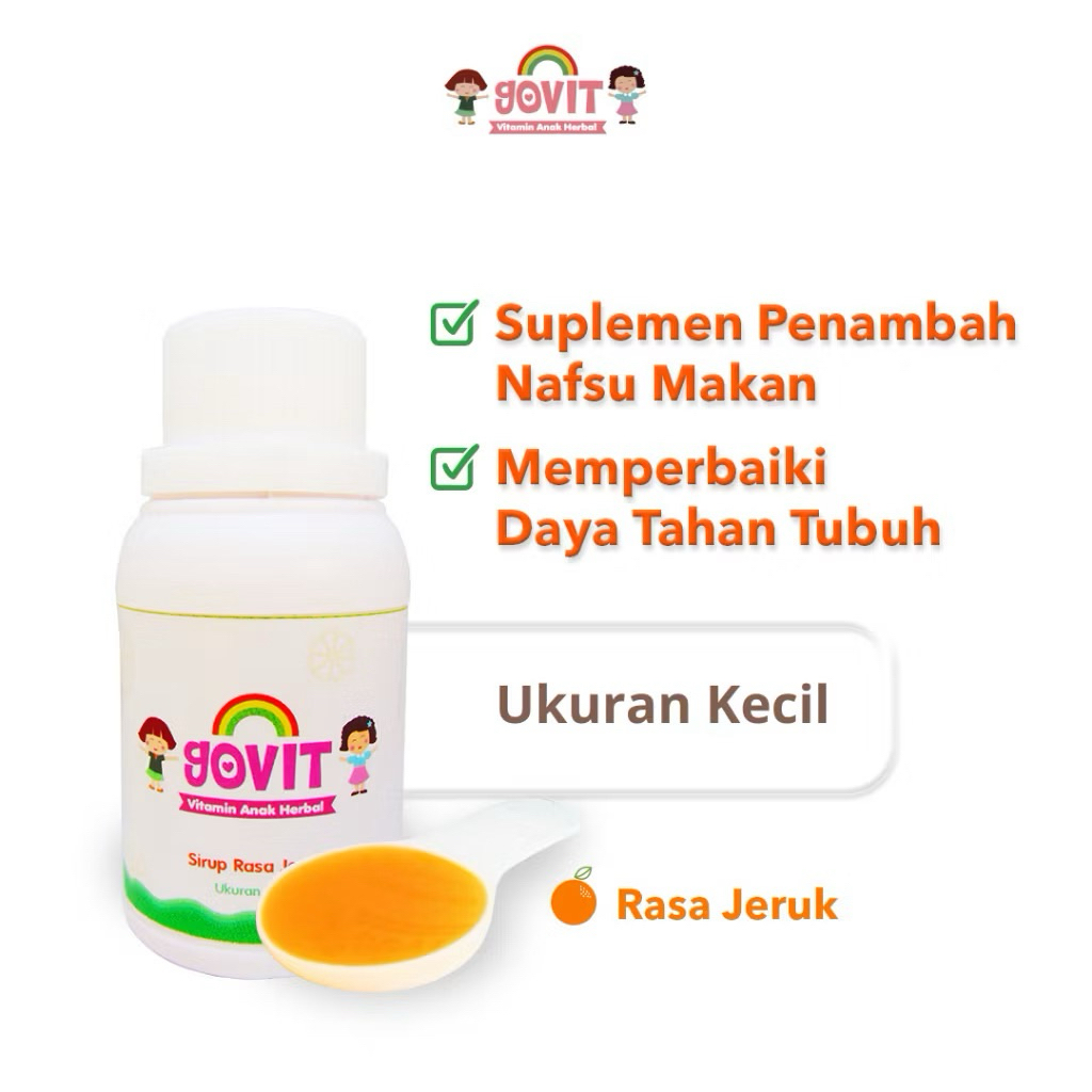 READY GOVIT KECIL 100Ml GOVIT HERBAL GOVIT VITAMIN ANAK