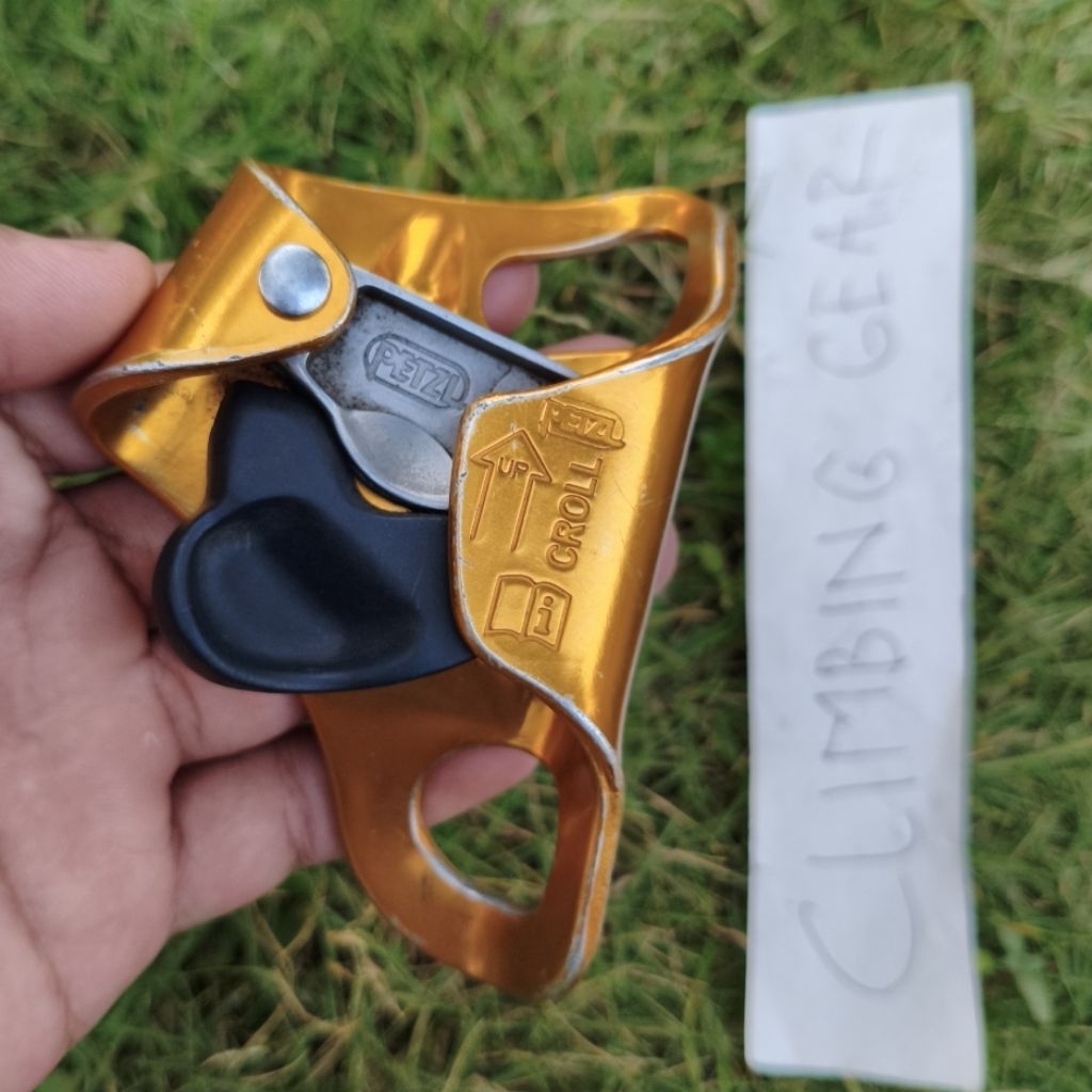 PETZL CROLL L CHEST ASCENDER ALAT NAIK DADA SECOND MULUS