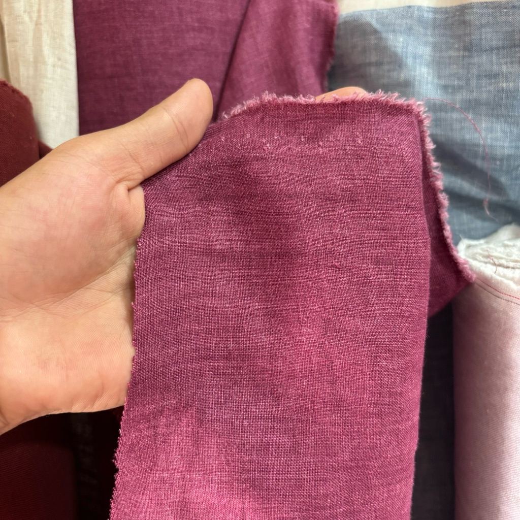 bahan pure linen // linen pure // linen