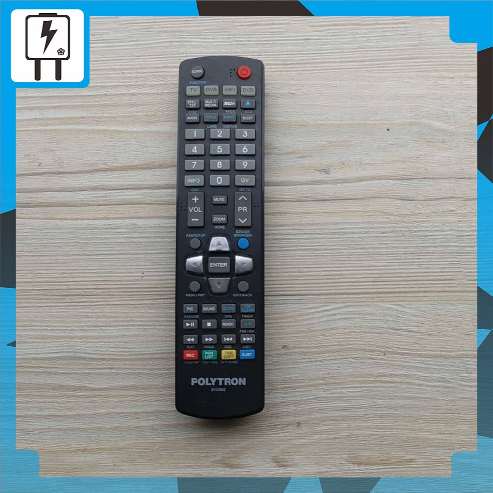 Remote TV LED Polytron Original Controller PLD 40AD8959 LCD
