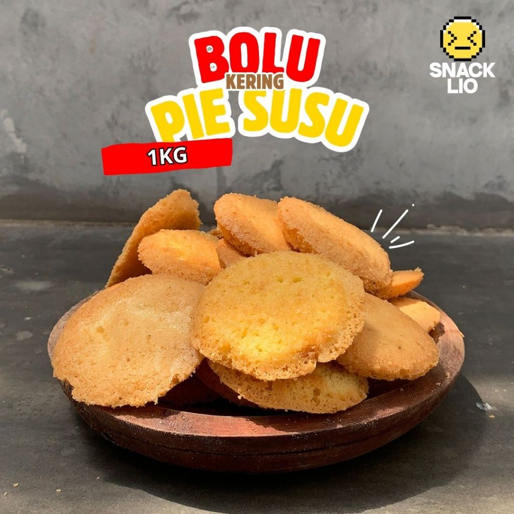1KG - Bolu Pie Susu / Kue Bolu Pie / Kue Kering Bolu Pie Susu